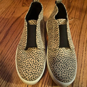 Cheetah Sneakers Size 6